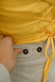 Ponsonby Tailored Linen Pant